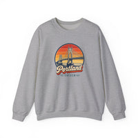 Portland Retro Sunset Sweatshirt