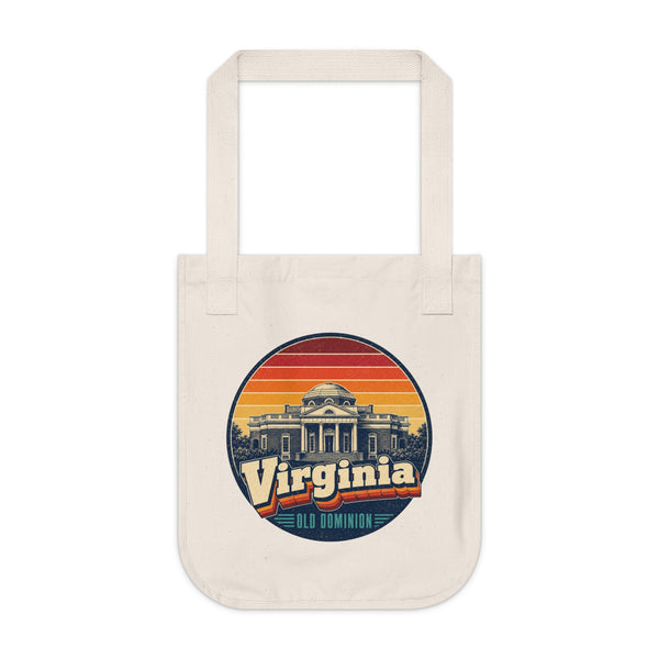 Virginia Monticello Tote Bag