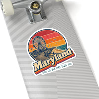 Maryland Ocean City Boardwalk Sticker