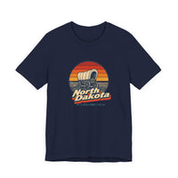 North Dakota Pioneer Covered Wagon Tee