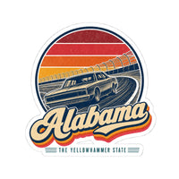 Alabama Talladega Racing Sticker