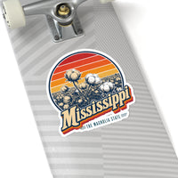 Mississippi Cotton Fields Sticker