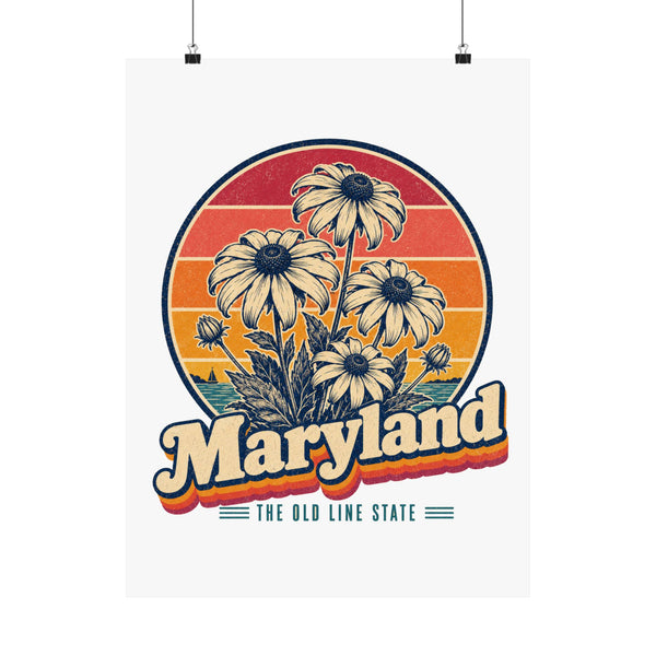 Maryland Black Eyed Susan Poster