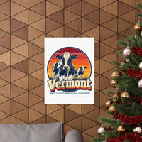Vermont Dairy Cows Poster