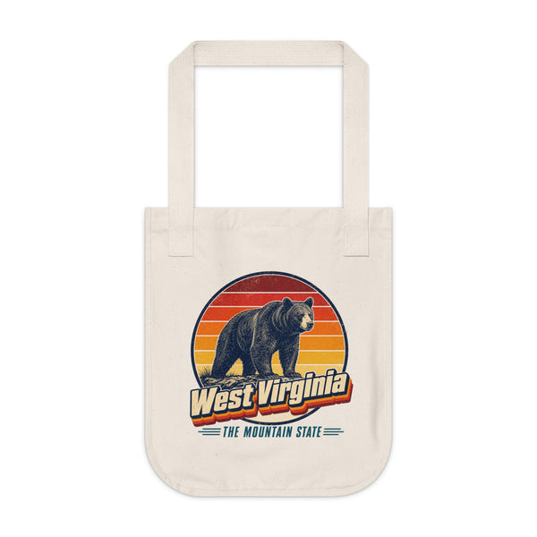West Virginia Black Bear Tote Bag