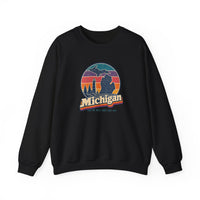Michigan Mitten State Shape Sweatshirt