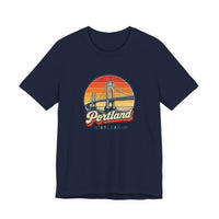 Portland Retro Sunset Tee
