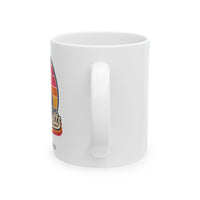 Massachusetts Retro Sunset Mug