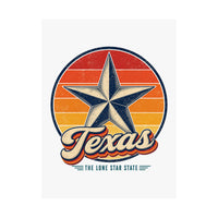 Texas Lone Star Poster