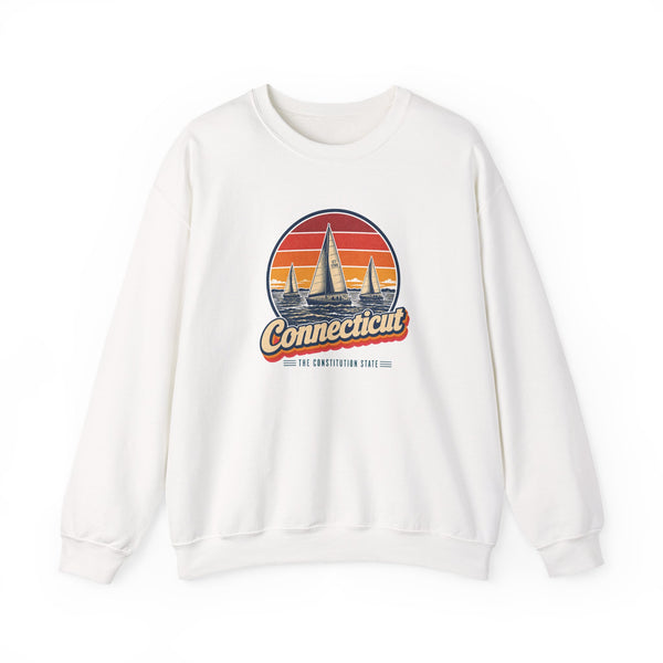 Connecticut Sailboats On The Sound Sweatshirt