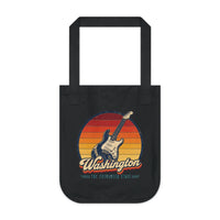 Washington Grunge Guitar Tote Bag