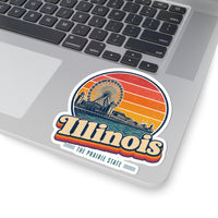 Illinois Navy Pier Ferris Wheel Sticker