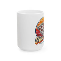 New York Pizza Slice And Bagel Mug