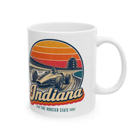 Indiana Vintage Open Wheel Race Car Mug