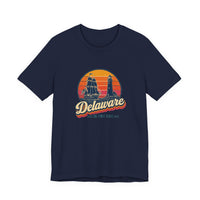 Delaware Retro Sunset Tee