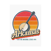 Arkansas Ozark Folk Banjo Poster