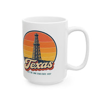 Texas Oil Derrick Mug