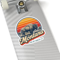 Montana Bison Sticker