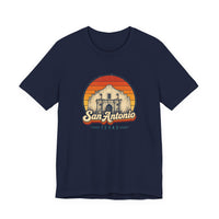 San Antonio Retro Sunset Tee