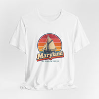 Maryland Skipjack Sailboat Tee