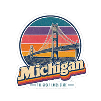 Michigan Mackinac Bridge Sticker