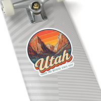 Utah Zion Canyon Sticker
