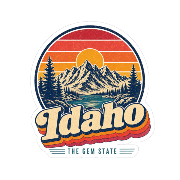 Idaho Sawtooth Mountains Sticker