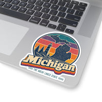 Michigan Mitten State Shape Sticker