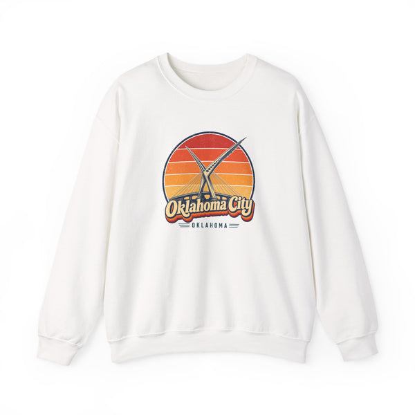 Oklahoma City Retro Sunset Sweatshirt