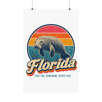 Florida Manatee Poster
