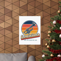 Louisiana Jazz Trumpet Poster