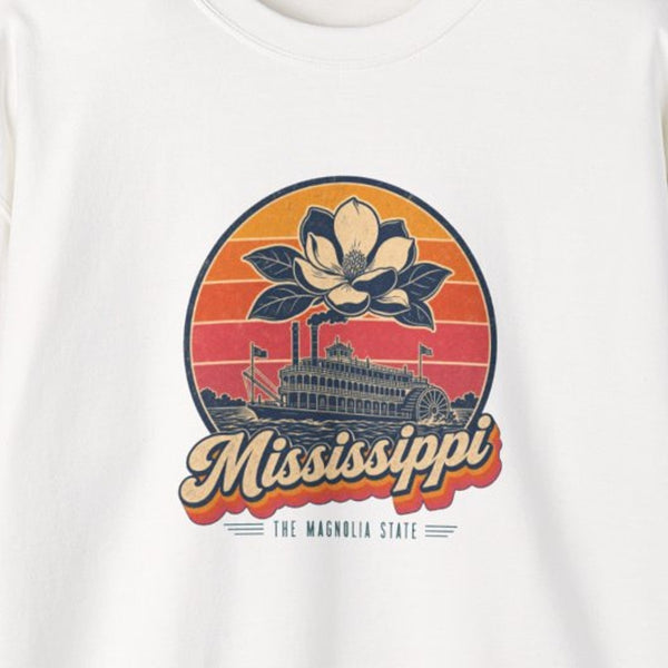 Mississippi Retro Sunset Sweatshirt