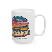 Michigan Mackinac Bridge Mug