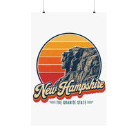 New Hampshire Old Man Of The Mountain Poster