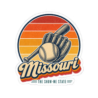 Missouri Baseball Sticker