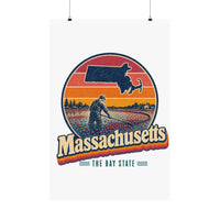Massachusetts Cranberry Bog Poster