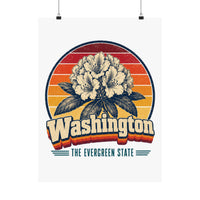 Washington Rhododendron Poster