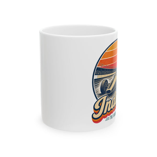 Indiana Vintage Open Wheel Race Car Mug
