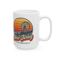 New Jersey Boardwalk And Ferris Wheel Mug
