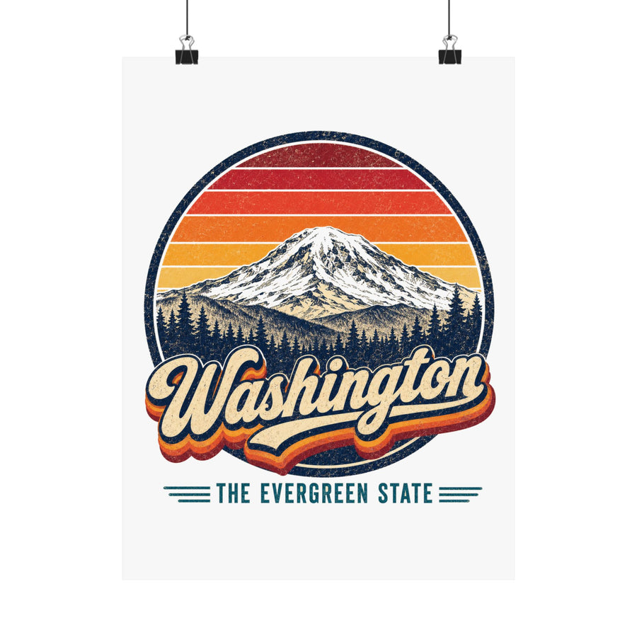 Washington Mount Rainier Poster
