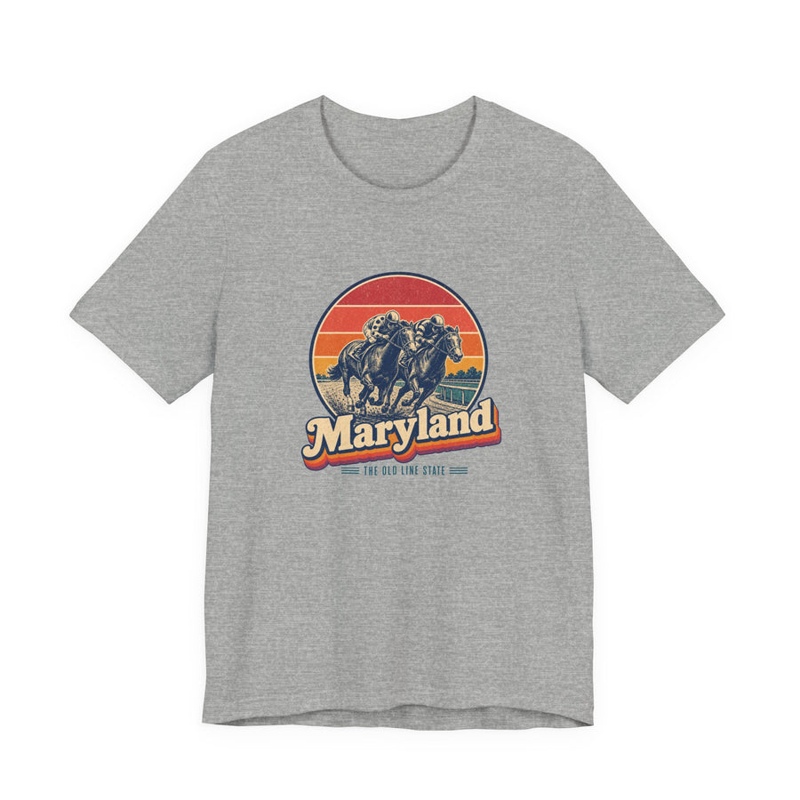 Maryland Thoroughbred Horse Race Tee