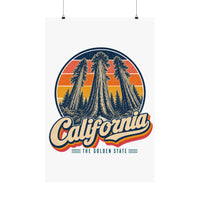 California Giant Redwoods Poster