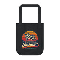 Indiana Checkered Flag Tote Bag