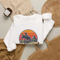 Wyoming Retro Sunset Sweatshirt
