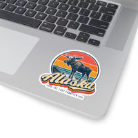 Alaska Bull Moose Sticker