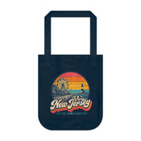 New Jersey Retro Sunset Tote Bag
