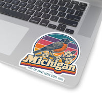 Michigan American Robin Sticker