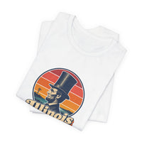 Illinois Lincoln Stovepipe Hat Tee