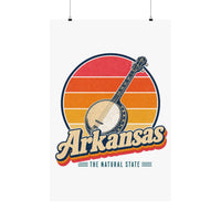 Arkansas Ozark Folk Banjo Poster