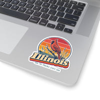 Illinois Cardinal Sticker
